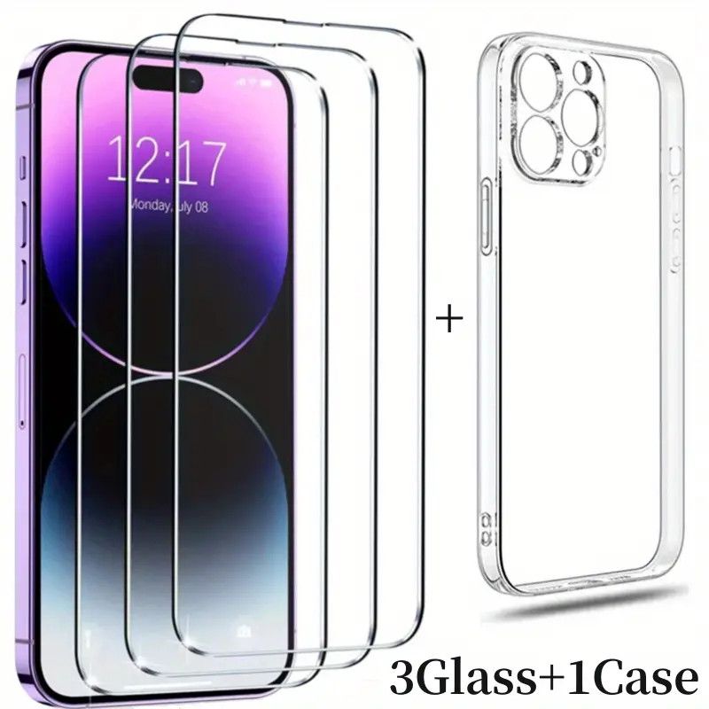 Adequado para iphone 11 12 13 14 15 pro max 12 mini 13 mini protetor de tela adequado para iphone 7 8 14 plus se x x_voghion.com