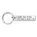 Keychain Pendant I LOVE YOU MORE THE END Valentine's Day Gift Lettering Metal Keychain_voghion.com