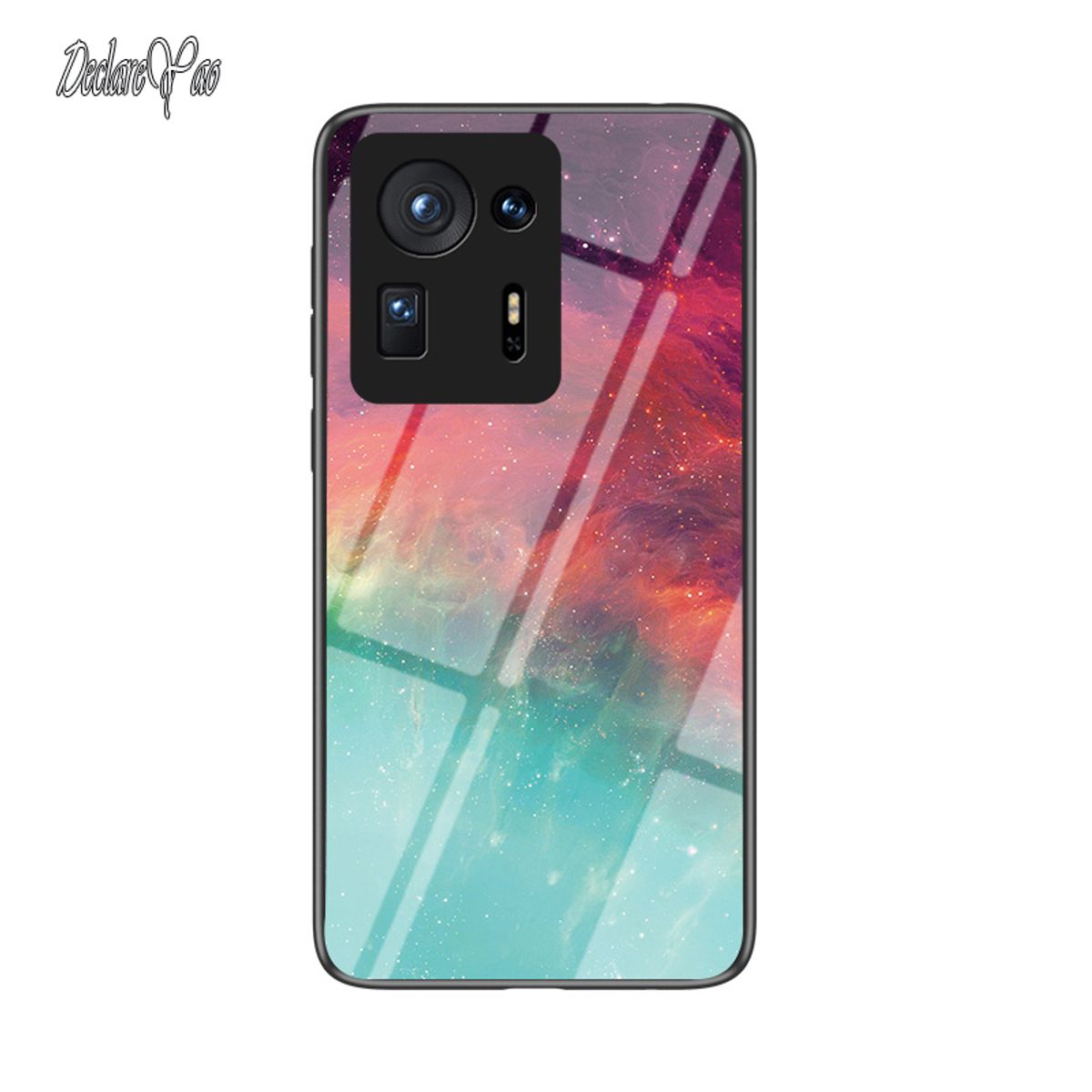 per Xiaomi Mi Mix 2S Custodia in vetro DECLAREYAO Coque in vetro temperato a specchio rigido di lusso ultra sottile per Xiaomi Mi Mix 2 3_voghion.com