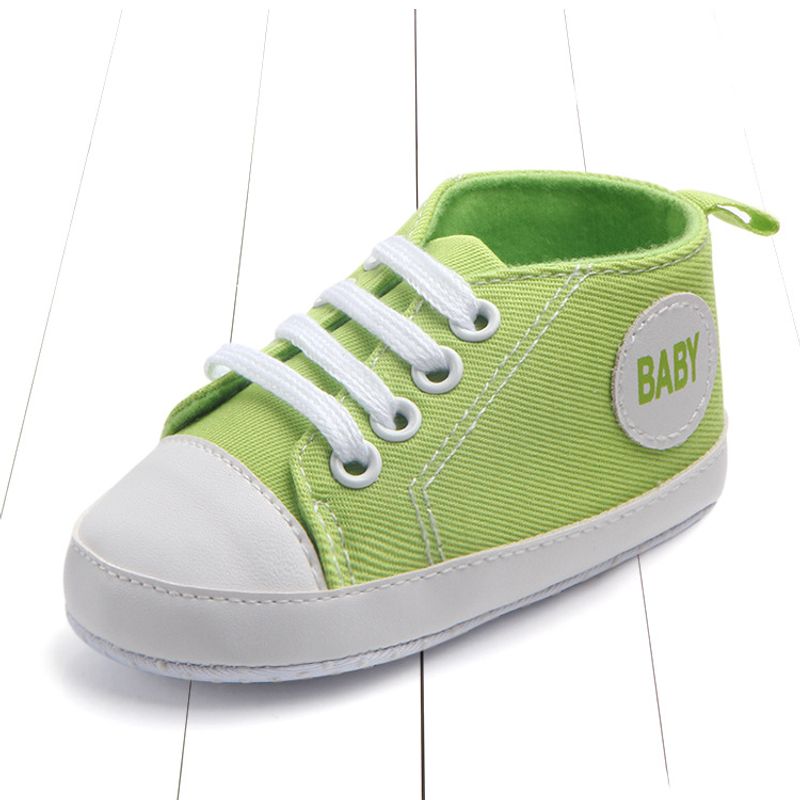 Spring and Autumn 0-1 Year Old Canvas Walking Baby Soft Sole Shoes 0106 Total_voghion.com