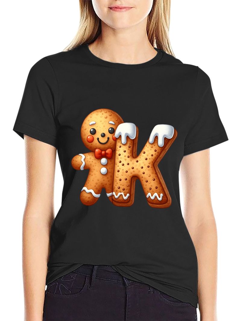 Forår og sommer Europæiske og amerikanske kvinders nye dame-afslappet mode løse toppe trykte dame-T-shirts_voghion.com