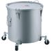 VEVOR Fryer Grease Bucket, 10 Gal Oil Disposal Caddy With Caster Base, Carbon Steel Rust-Proof Coating, Oil Transport Container With Lid, Lock Clips, Filter Bag For Hot Cooking Oil Filtering, Gray_voghion.com