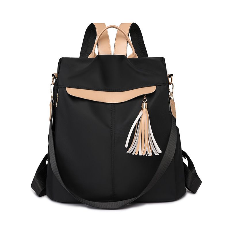 Damentaschen Oxford-Stoff Damentasche Atmungsaktiver Reiserucksack Damen Herbst Neue Mode Lässiger Damen-Anti-Diebstahl-Rucksack_voghion.com