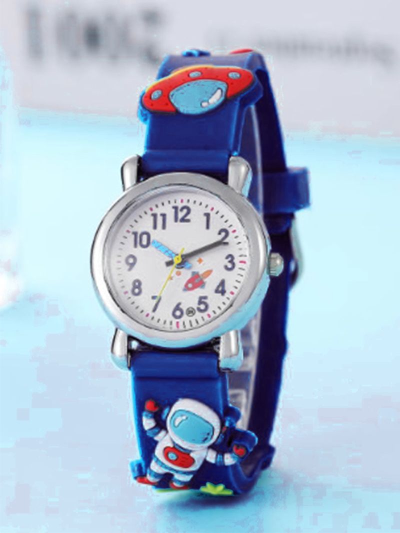Orologi per bambini, nuovi orologi al quarzo in silicone con motivo a astronauta con simpatici cartoni animati, per bambini e bambine_voghion.com