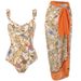 Women's jumpsuit chiffon skirt beach swimsuit_voghion.com