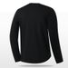 Men's Winter Performance Long Sleeve T-Shirt – High-Stretch & Warm Stand Collar Running & Hiking Top (Black, Dark Gray, Khaki, EU Sizing M-5XL)_voghion.com