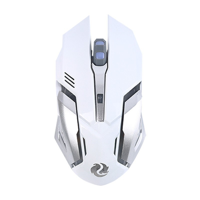 Ergonomic Dual-Mode Wireless Gaming Mouse With RGB Lighting - 2.4G/Bluetooth, Silent Clicks, Adjustable DPI, 6-Key Design For PC/Laptop_voghion.com