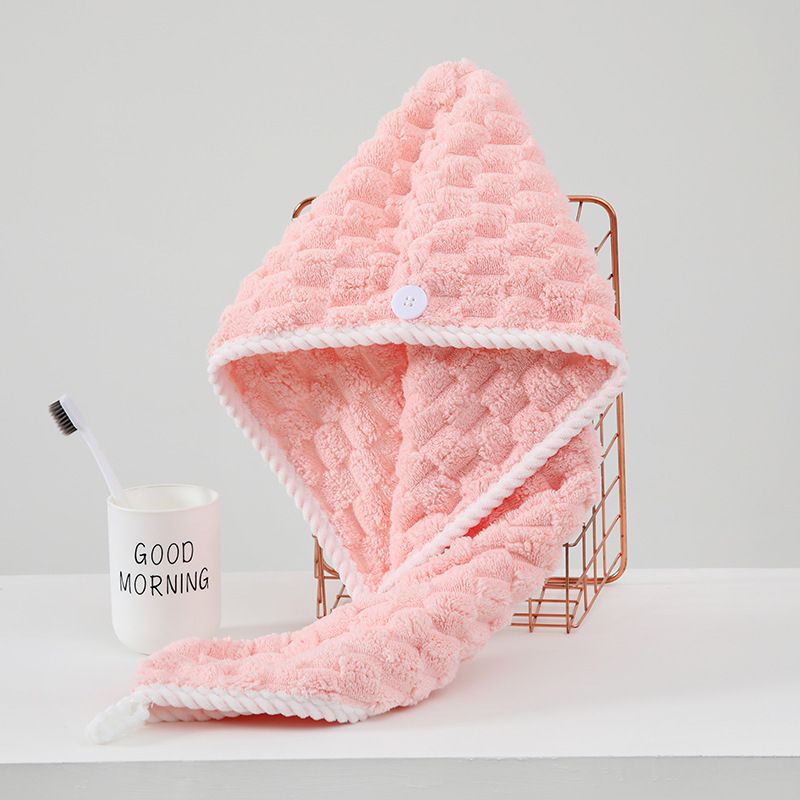 Golden Turtle Velvet Hair Dryer Cap - Super Absorbent, Thickened, Quick - Drying Hair Towel For Washing & Drying Hair, Bath Cap_voghion.com