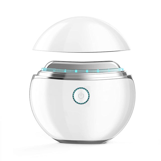 Elektrinė veido ir kūno Gua Sha lenta raudonos mėlynos šviesos terapijos grandymo plokštė V veidas senėjimą stabdantis šildomas vibruojantis grožio veido masažuoklis_voghion.com