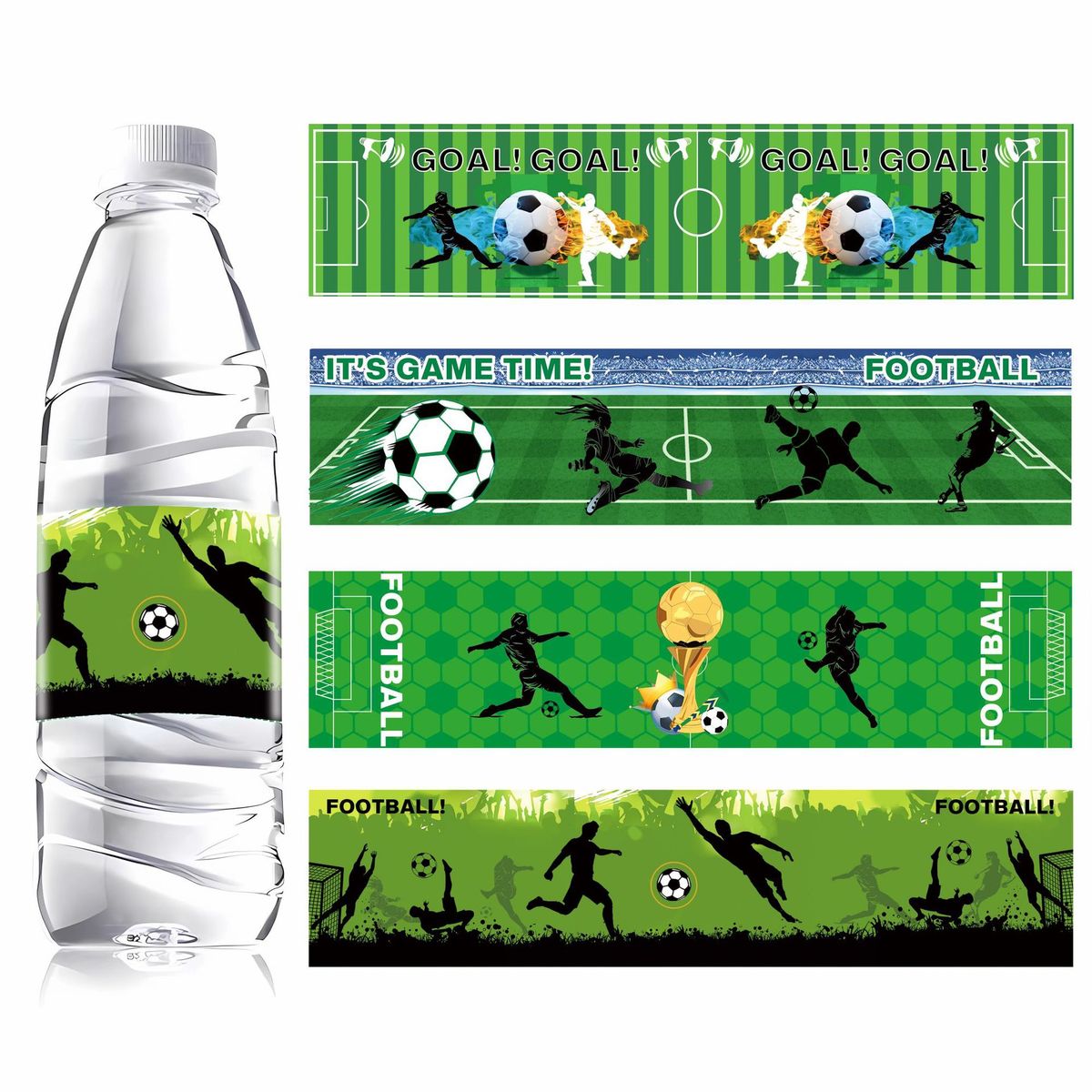 Bowl-Themenaufkleber, Flaschenaufkleber, Basketball-Party-Atmosphäre-Layout-Dekoration, Wasserflaschenaufkleber_voghion.com