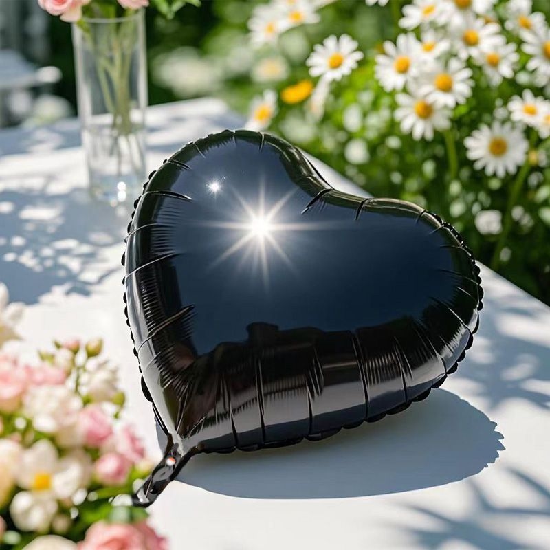 Thickened 18inch Heart-Shaped Aluminum Foil Love Heart Balloon Romantic Lover Confession Couple Wedding Room Atmosphere_voghion.com