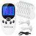 Electric Muscle Stimulator Dual Channels Pulse Massager Pain Relief Therapy Tens Device With Electrode Pads Wires_voghion.com