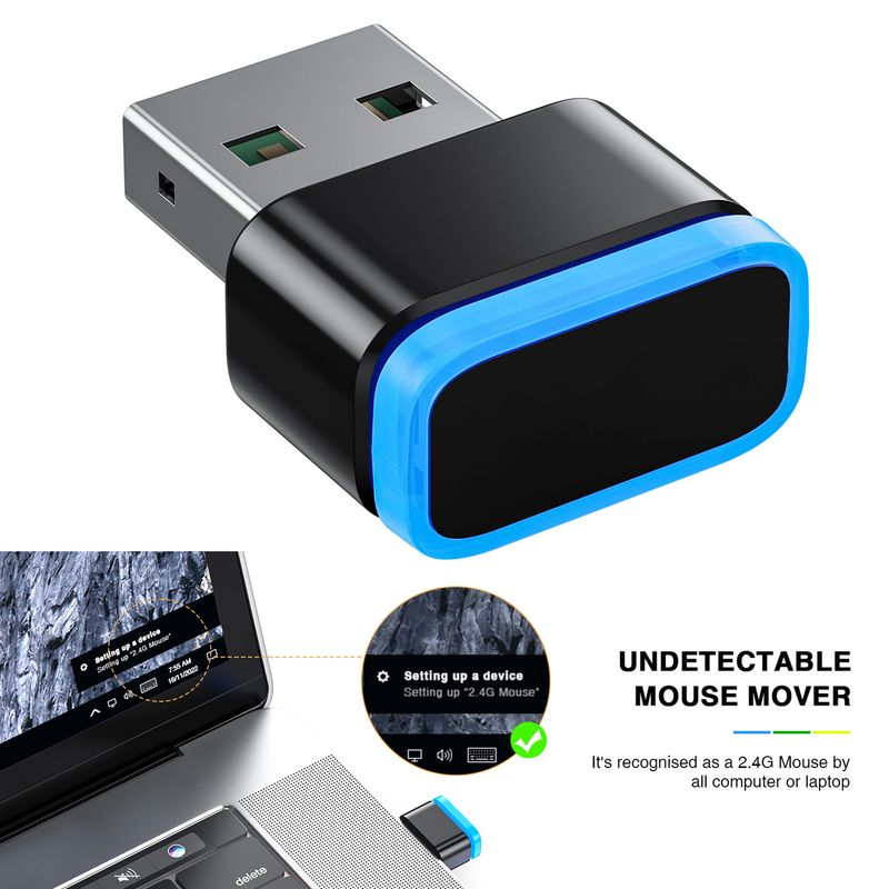 Xinweiqing with Switch Button Control Drive Free Simulate Movement USB Mouse Mover for Windows XP/7/8/10/11/for OS/for_voghion.com