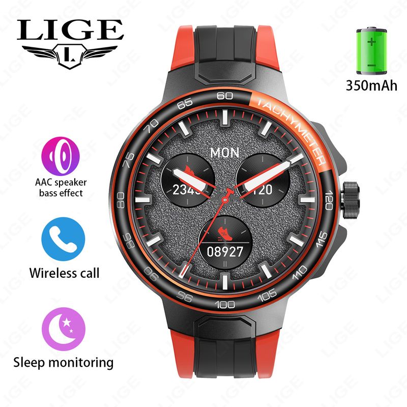 Dedicated Smart Watch Bluetooth Call With Encoder NFC Waterproof Pedometer Remote Control Camera Bracelet_voghion.com