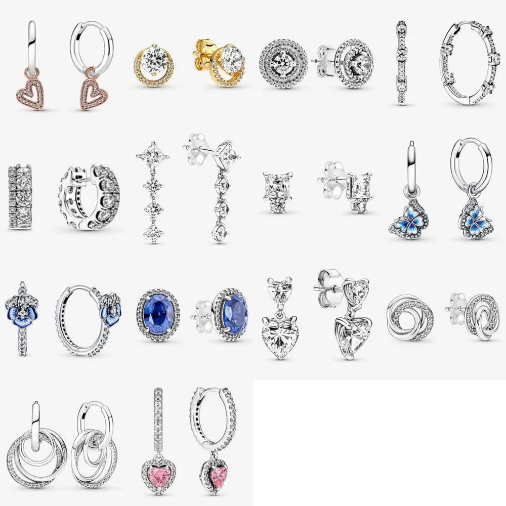 Jewelry Making Sacred Feather Flower Family Tree Hoop Earrings Big Heart Earrings Earrings Accessories Pendant_voghion.com