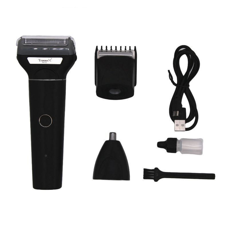 Doğrudan çok işlevli bakım seti, tıraş makinesi, burun kılı kesme makinesi, bir makine, üç kullanımlı USB_voghion.com