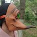 One-eyed Monster Long-beaked Bird Halloween Latex Half-face Mask_voghion.com