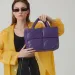 2025 Mode Leder Gepolsterte Tote Für Frauen Designer Gesteppte Handbs Weiche Pu Schulter BS Unten Baumwolle Winter Große 2024_voghion.com