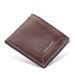 Baellerry men's short wallet version with multiple card slots open wallet thin youth ticket holder card holder wholesale_voghion.com