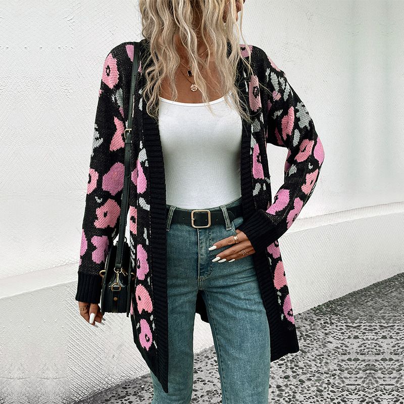 Abbigliamento femminile Maglione cardigan da donna casual da donna_voghion.com