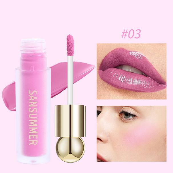 Blush Hit Flëssege Rouge, Hydratiséierend, Multifunktionell, Natierlech Konturéierung, Ophellend a Stralend_voghion.com