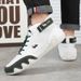 Men Sneakers Shoes For Men 2023 Casual Leather Shoes Outdoor Light Luxury Man Shoes Lace-Up Fashion Roman New Male Moccasins_voghion.com