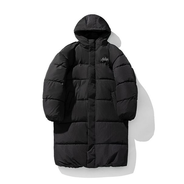 Parka lungo Urban Tundra – Cappotto termico idrorepellente con cappuccio antipioggia a doppia cerniera e isolamento fino al ginocchio (nero onice/grigio nebbia/crema)_voghion.com