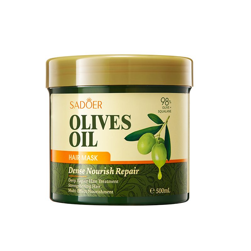 SADOER Olive Repair Maschera morbida e nutriente Crema all'olio cotto Balsamo per capelli_voghion.com