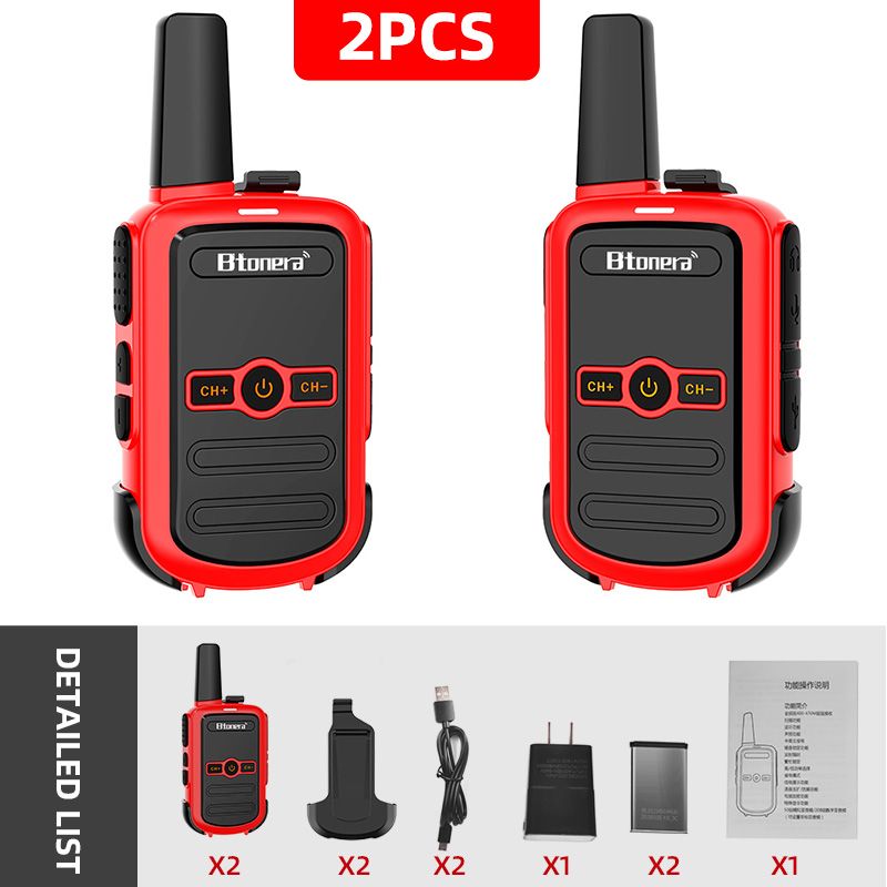 Mi Walkie Talkie Btonera BT-310 Portable Two Way PMR FRS Radio Comunicador Long Range Kids Walkie-Talkie For Hotel_voghion.com