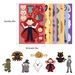 Stickers 8 Piece Halloween Face Changing Stickers Children's Educational Toys Handmade DIY Cartoon Stickers Puzzle Stickers_voghion.com