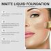 EELHOE Matte Flawless Liquid creëert eenvoudig een natuurlijke huidskleur Concealer, hydraterende en langdurige foundation make-up_voghion.com