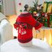 2025 Herfst Winter Halloween Huisdier Schattige Puppy En Kitten Casual Mode Kleding Kerst Vrolijke Trui - Rood_voghion.com