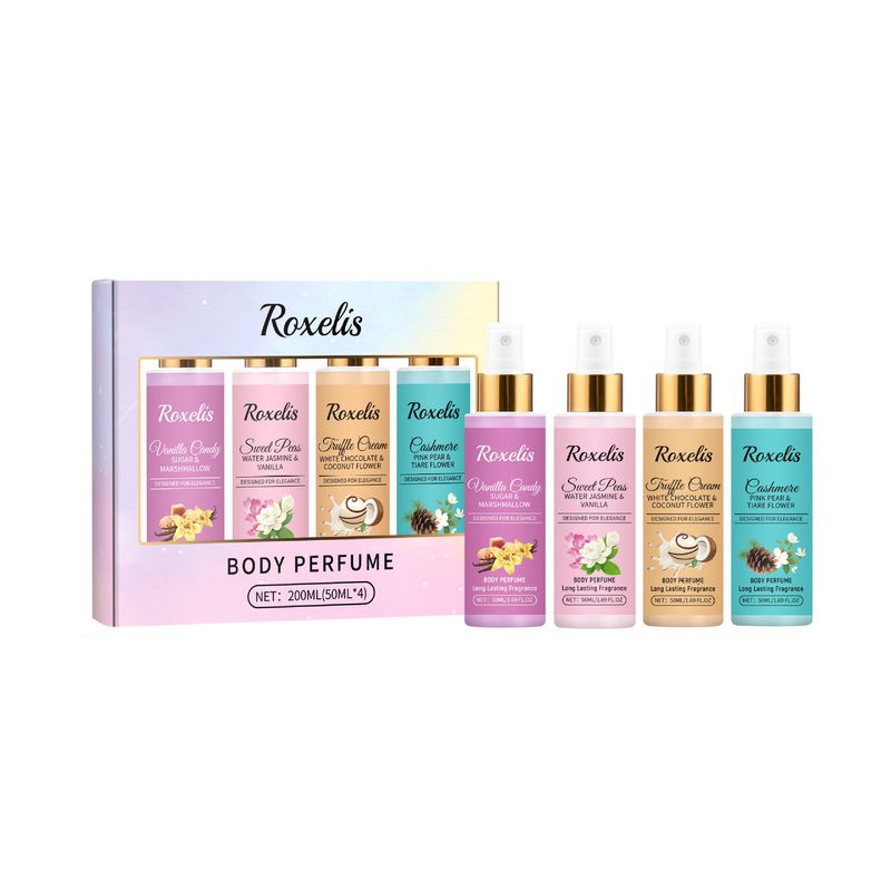 Körperduftspray-Set Täglich frischer Duft Fruchtiger Duft Duft Elegantes Körperparfüm-Set_voghion.com