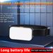 Lampada frontale a LED portatile, semplice, potente, ultra luminosa, ricaricabile tramite USB, per pesca all'aperto, luce rossa e bianca._voghion.com