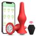 App Rose Analplug 9 Frequenz Vibration drahtlose Fernbedienung Lademassagegerät Anal Masturbator Produkte für Erwachsene_voghion.com