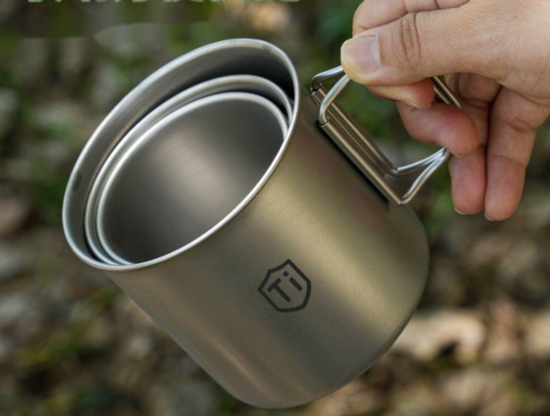 Tazza da campeggio pieghevole anticaduta speciale, più sana del 316, per esterni_voghion.com