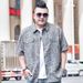 Camicia da uomo taglie forti, a maniche corte, con motivo retrò, taglia grande, modello Fat Boys Ice Sense Plus, casual, a maniche corte, alla moda_voghion.com