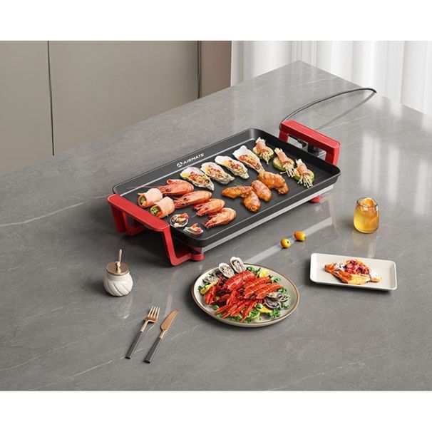 Griglia per pesce antiaderente coreana Airmate BBQ per uso domestico, senza fumo_voghion.com