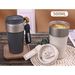 Thermos per donne in acciaio inossidabile 316L spesso, per uso domestico, grande capacità, semplice tazza con cannuccia, sottovuoto_voghion.com
