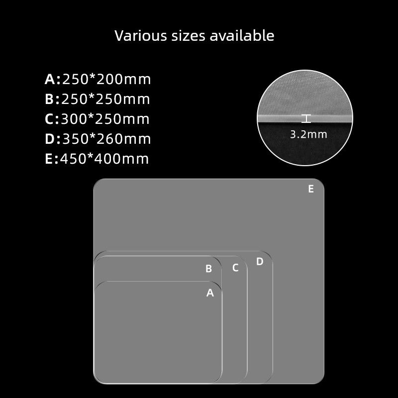 Ongeëvenaarde kwaliteit fotovoltaïsch gehard glas elektronische sport kleine en middelgrote gamingmat geurloos supergladde muismat_voghion.com