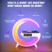 Wireless Charger Pad Stand Bluetooth Speaker TF RGB Night Light 15W Phone Fast Charging Station For IPhone Samsung_voghion.com