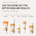 Turmeric & Vitamin C Set, 5 In 1 With Cleanser, Serum, Face Eye Cream, Toner, Facial Care Kit Women, Skincare Gift Set_voghion.com