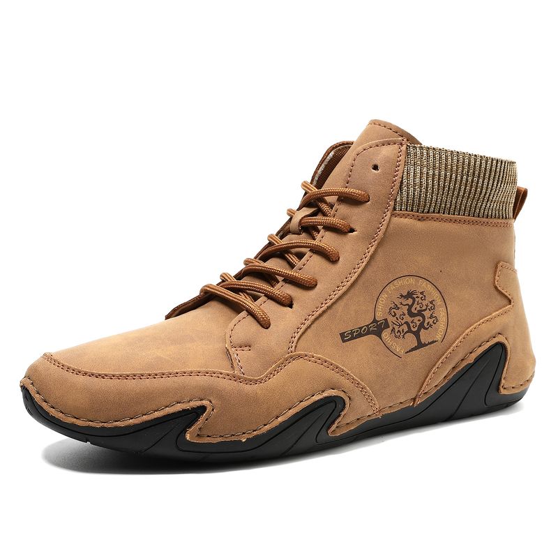 Socks Chelsea Boots Large Size Men's Shoes High Top Men's Casual Shoes Martin Boots_voghion.com