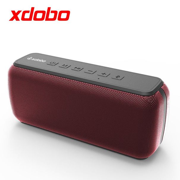 X8 Portable Speaker Bluetooth 5.0 60W Deep Bass Soundbar With IPX5 Waterproof Speaker 360° Surround Sound Voice Assistant_voghion.com