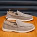 SHLIANG Herren Freizeitschuhe Wildleder Loafer Klassische Herrenschuhe im britischen Stil Leichte, weiche Mokassins für Herren Slip-On Driving Flats Y0577_voghion.com