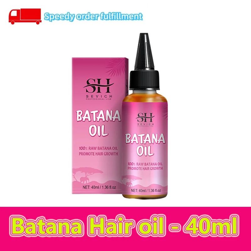 Batana-Öl-Haaröle für schnelles Wachstum, African Crazy Traction, Alopezie, Batana-Haarmaske, Anti-Bruch-Verlust, Nachwachsen_voghion.com