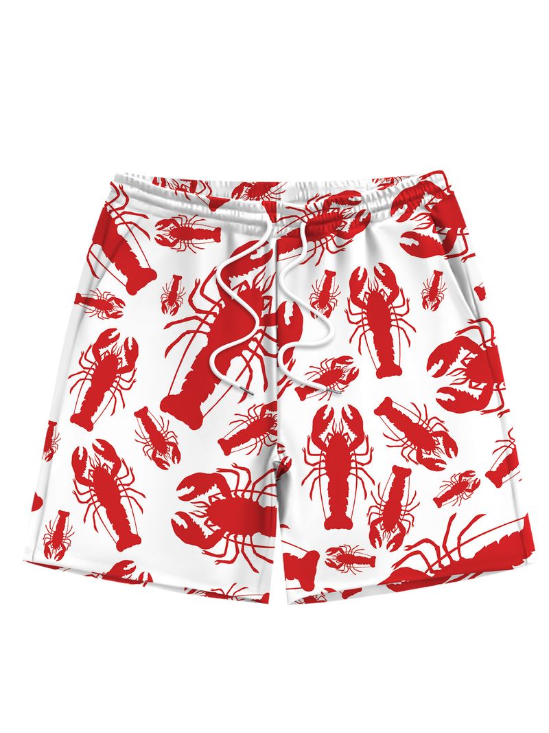 Vêtements pour hommes 2025 Nouveau modèle de short imprimé 3D océan transfrontalier pouvant être utilisé dans les shorts d'eau Vêtements d'extérieur à séchage rapide pour hommes Pantalons de plage_voghion.com