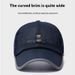 Men's New Summer Outdoor Extended Brim Sunshade Mesh Unisex Baseball Cap Breathable Duckbill Hat_voghion.com