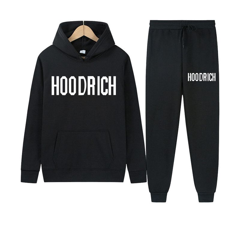 Ανδρικά Ρούχα 2024 νέο κοστούμι με κουκούλα HOODRICH με γράμματα, casual αθλητικό κοστούμι χονδρικής_voghion.com
