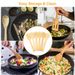 6 pezzi di utensili da cucina in bambù, cucchiai da cucina, spatola in legno_voghion.com